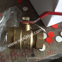 Bsp Thread Brass Ball Valve 600wog